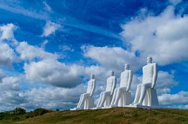 Man at Sea Denmark by Sandra van Kampen