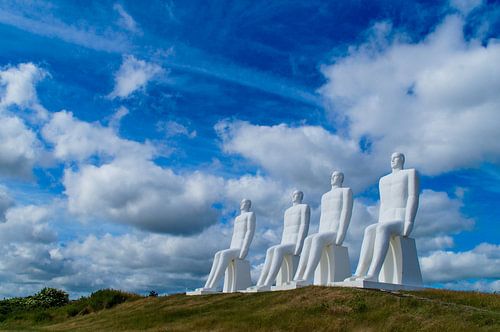 Mann auf See Dänemark