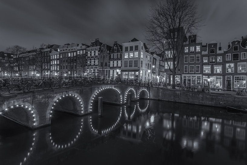 Amsterdam de nuit - Herengracht et Herenstraat - 2 par Tux Photography