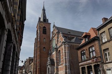 De Nicolaaskerk, Bergen, België van Imladris Images