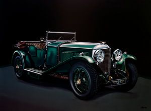 Peinture de la Bentley Open Tourer 1929