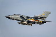 Take-off Duitse Panavia Tornado met naverbrander. van Jaap van den Berg thumbnail
