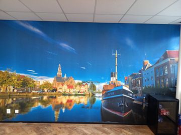 Customer photo: Maassluis, the Harbour, the Fury and the Groote Kerk by Nathan Okkerse