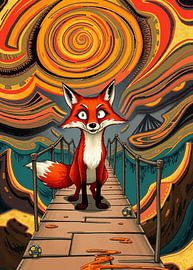 Red Fox The Scream