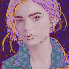 Fashionista Pop-Art-Stil von MadameRuiz