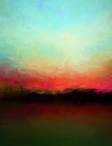 Abstract landschap 7