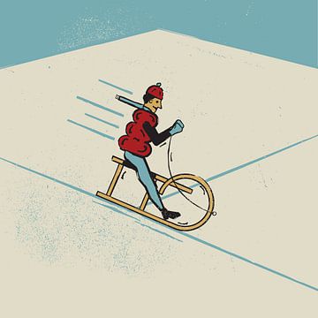 Sleeën van Vision Grasp Art