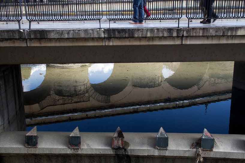 Bridge Reflection by Cornelis (Cees) Cornelissen