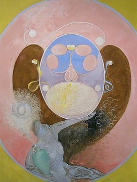 Hilma Af Klint - Kosmisch ei, 1917 van Vivanne