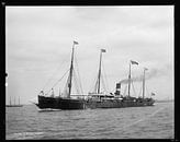 Historisches Foto der SS Rotterdam von Vintage Afbeeldingen Miniaturansicht