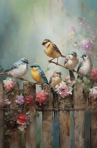 Vogelgesang in der Blüte