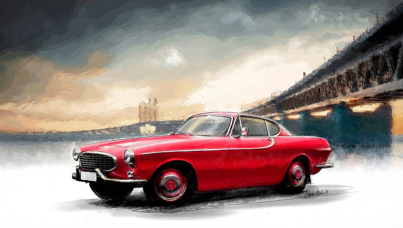 Volvo P1800 - Red by Martin Melis