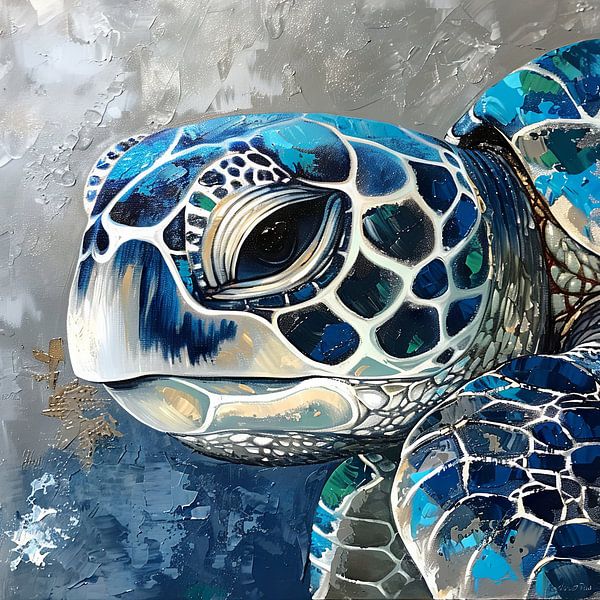 Sea turtle by Poster Art Shop