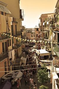 Cinque Terre Toskana Italien Alt
