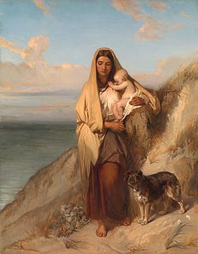 Verlaten (l'abandon), Louis Gallait