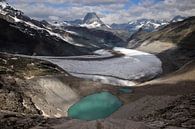 Gornergletsjer en Matterhorn - Wallis - Zwitserland van Felina Photography thumbnail