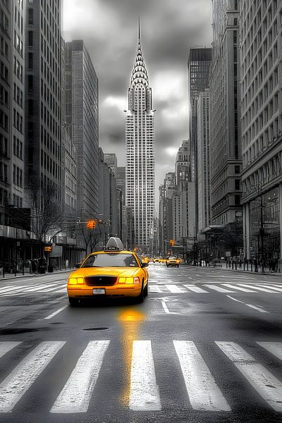 Lexington Avenue and the Chrysler Building by Skyfall