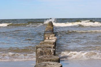 Buhnen Wellen Ostsee