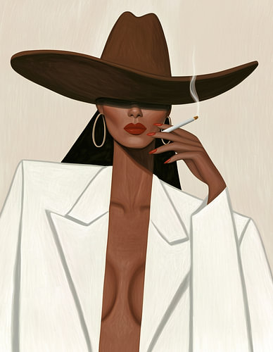 Smoking by Jacky