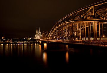 Dom + Schleusenbrücke Köln von joris De Vleesschauwer