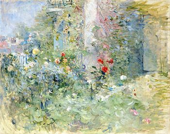 Le jardin de Bougival, 1884 (huile sur toile)