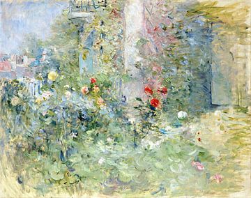 Der Garten von Bougival, 1884 (Öl auf Leinwand)