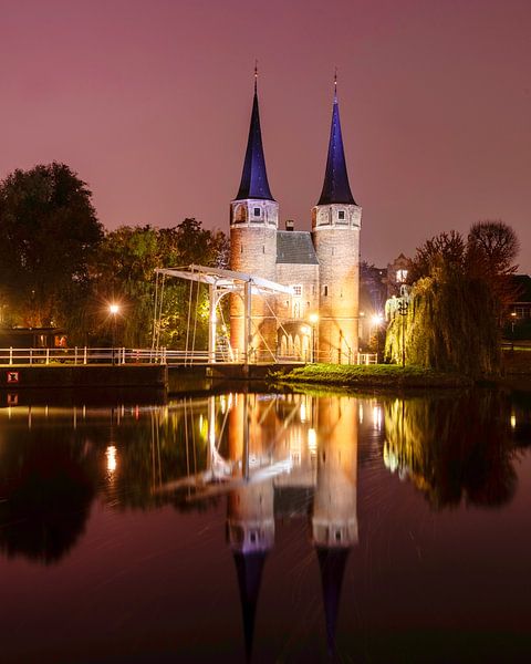 Kleine Oostpoortbrug, Delft par Edwin Kooren