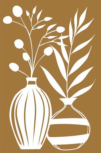 Modern illustration in bohemian style by Japandi Art Studio