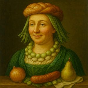 Femme de la campagne – Portrait rustique aux saveurs d’autrefois