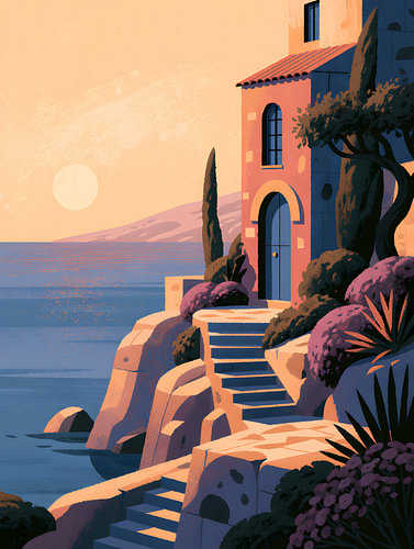 Golden Hour Cliff House
