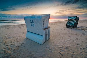 Zonsopgang op het eiland Usedom van Martin Wasilewski