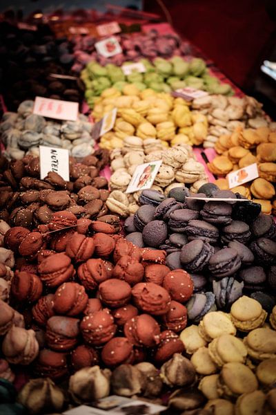 Macarons at the market by Michael Baron