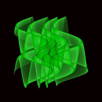 Grüne Wellen von Henk Langerak