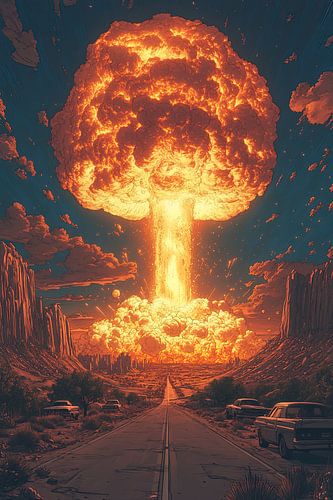 De laatste rit: Een vlammenzee van chaos