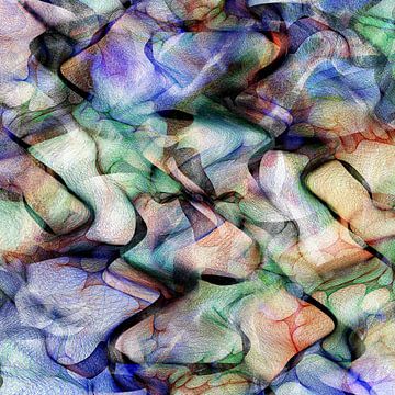 Buccleuch 02 - abstracte digitale compositie van Nelson Guerreiro