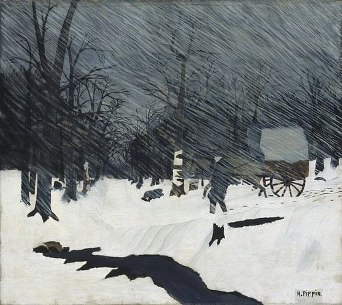 huisarts - nachtoproep, Horace Pippin, 1935