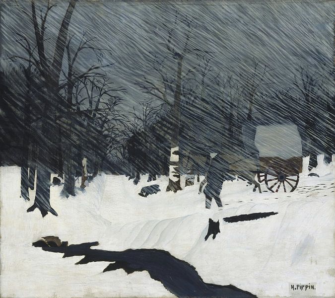 GP - night call, Horace Pippin, 1935 by Atelier Liesjes