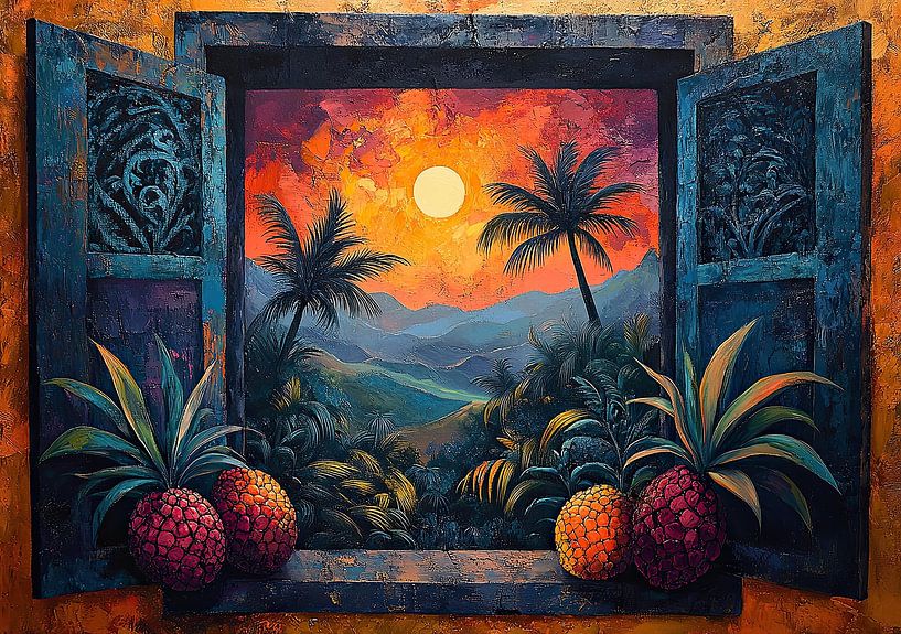 Matisse inspiriert Meer Fauvismus Mediterran von Niklas Maximilian