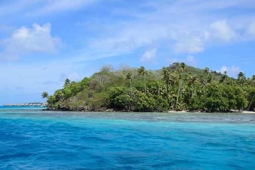 Het kleine eiland To'opuaiti