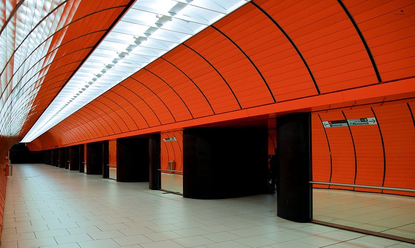 Métro de Munich par Hannes Cmarits