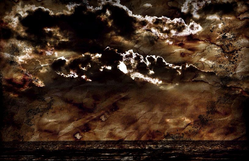 behind clouds von JF art