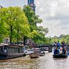 Amsterdam day of recreation on the canals by Anouschka Hendriks