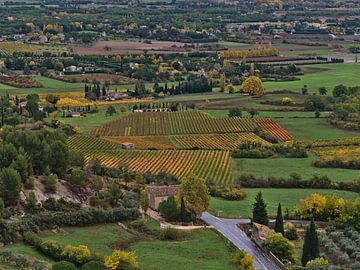 Autumn in Luberon Valley by Timon Schneider