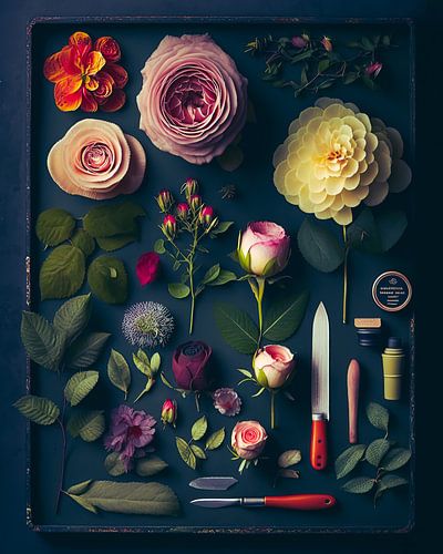 Botanical floral print