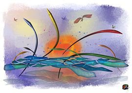 Spawn of the water by Chris van Moorsel