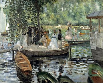 La Grenouillere - Pierre-Auguste Renoir