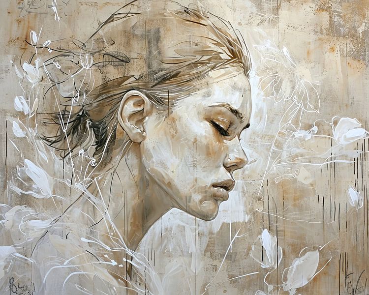 Portrait moderne | Sérénité par La collection ARTEO