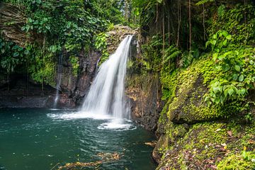 Waterval op Guadeloupe, van Peter Schickert