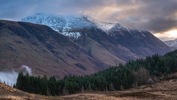 Ben Nevis in the clouds