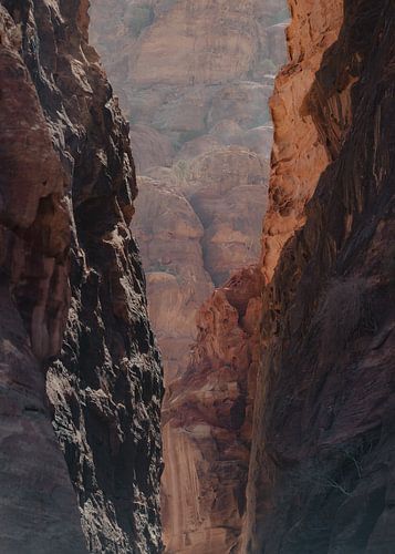 Historische Felsen von Petra Jordanien I
